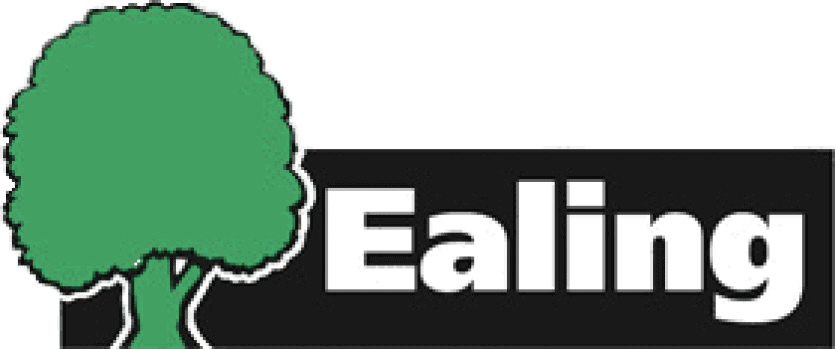 The logo for ealing, specializing in Exterior Cleaning services.