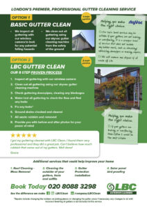 Gutter Cleaning Whats included ?
