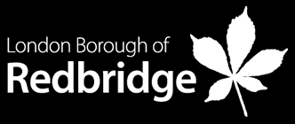 London borough of redbridge logo featuring a visually appealing design while showcasing a sleek and professional appearance.